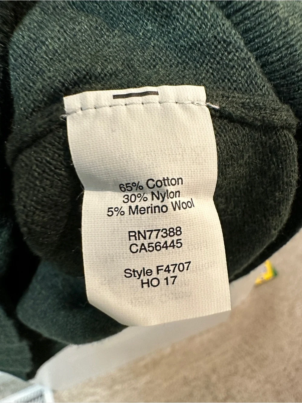J. Crew Men's Crewneck Sweater in Green